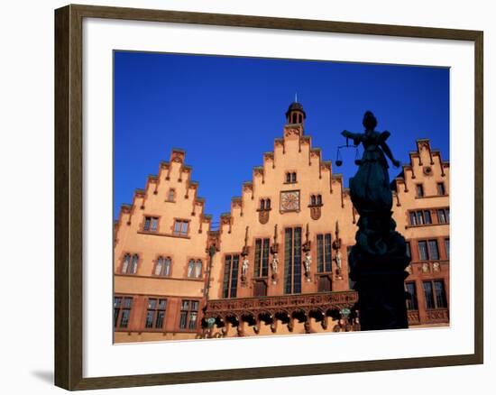 The Romer, Detail of Building Facades, Frankfurt, Hessen, Germany-Steve Vidler-Framed Photographic Print