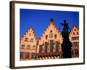 The Romer, Detail of Building Facades, Frankfurt, Hessen, Germany-Steve Vidler-Framed Photographic Print