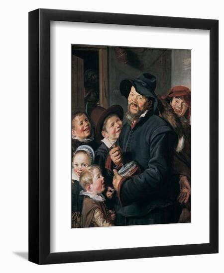 The Rommel-Pot Player-Frans I Hals-Framed Giclee Print