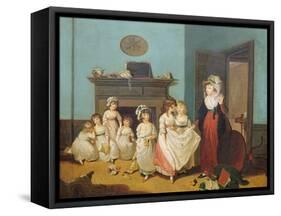 The Romps-William Redmore Bigg-Framed Stretched Canvas