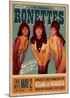 The Ronettes Club a go go-null-Mounted Poster