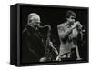 The Ronnie Scott Quintet at the Forum Theatre, Hatfield, Hertfordshire, 29 November 1985-Denis Williams-Framed Stretched Canvas