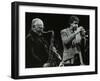 The Ronnie Scott Quintet at the Forum Theatre, Hatfield, Hertfordshire, 29 November 1985-Denis Williams-Framed Photographic Print