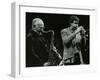 The Ronnie Scott Quintet at the Forum Theatre, Hatfield, Hertfordshire, 29 November 1985-Denis Williams-Framed Photographic Print