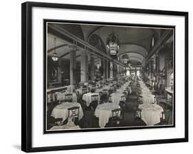 The Roof Garden Restaurant at the Hotel Pennsylvania, 1919-Byron Company-Framed Giclee Print