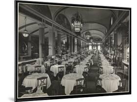 The Roof Garden Restaurant at the Hotel Pennsylvania, 1919-Byron Company-Mounted Giclee Print