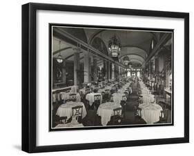 The Roof Garden Restaurant at the Hotel Pennsylvania, 1919-Byron Company-Framed Giclee Print