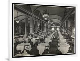 The Roof Garden Restaurant at the Hotel Pennsylvania, 1919-Byron Company-Framed Giclee Print