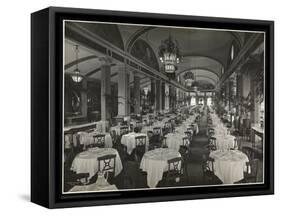 The Roof Garden Restaurant at the Hotel Pennsylvania, 1919-Byron Company-Framed Stretched Canvas