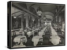 The Roof Garden Restaurant at the Hotel Pennsylvania, 1919-Byron Company-Stretched Canvas