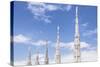 The Roof of Duomo Di Milano (Milan Cathedral), Milan, Lombardy, Italy, Europe-Julian Elliott-Stretched Canvas