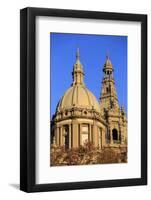 The Roof of the Museu Nacional D'Art De Catalunya on the Montjuic Hill in Barcelona, Spain-Paul Dymond-Framed Photographic Print