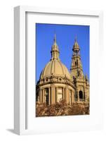 The Roof of the Museu Nacional D'Art De Catalunya on the Montjuic Hill in Barcelona, Spain-Paul Dymond-Framed Photographic Print