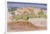 The Roofs of Collioure, C.1925-Rudolph Ihlee-Framed Giclee Print