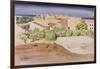 The Roofs of Collioure, C.1925-Rudolph Ihlee-Framed Giclee Print