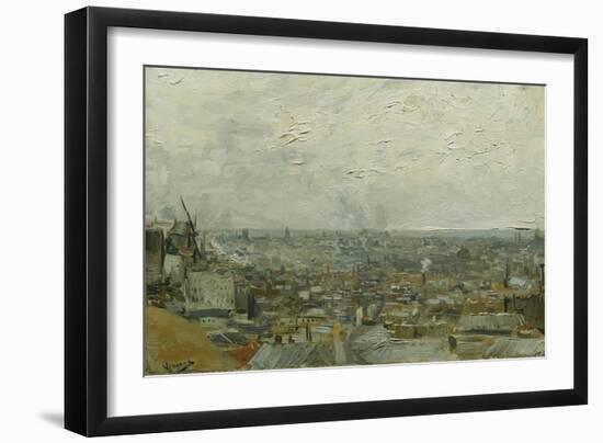 The Roofs of Paris, 1886-Vincent van Gogh-Framed Giclee Print