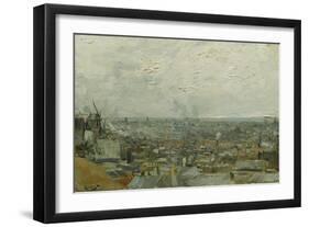 The Roofs of Paris, 1886-Vincent van Gogh-Framed Giclee Print