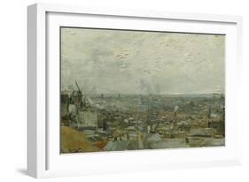 The Roofs of Paris, 1886-Vincent van Gogh-Framed Giclee Print