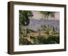 The Rooftops of l'Estaque, 1883-85-Paul Cézanne-Framed Giclee Print