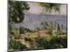 The Rooftops of l'Estaque, 1883-85-Paul Cézanne-Mounted Giclee Print