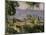 The Rooftops of l'Estaque, 1883-85-Paul Cézanne-Mounted Giclee Print