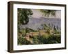 The Rooftops of l'Estaque, 1883-85-Paul Cézanne-Framed Giclee Print