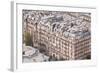 The Rooftops of Paris from the Eiffel Tower-Julian Elliott-Framed Photographic Print