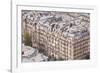 The Rooftops of Paris from the Eiffel Tower-Julian Elliott-Framed Photographic Print
