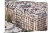 The Rooftops of Paris from the Eiffel Tower-Julian Elliott-Mounted Photographic Print