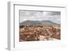 The Rooftops of the Historic Centre of Lucca, Tuscany, Italy, Europe-Julian Elliott-Framed Photographic Print