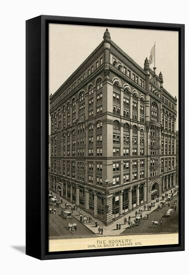 The Rookery, Chicago, Illinois-null-Framed Stretched Canvas