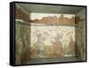 The Room of Lilies or Spring, Akrotiri Fresco, Thera-null-Framed Stretched Canvas