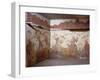 The Room of Lilies or Spring, Akrotiri Fresco, Thera-null-Framed Giclee Print