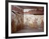 The Room of Lilies or Spring, Akrotiri Fresco, Thera-null-Framed Giclee Print