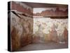 The Room of Lilies or Spring, Akrotiri Fresco, Thera-null-Stretched Canvas