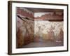 The Room of Lilies or Spring, Akrotiri Fresco, Thera-null-Framed Giclee Print