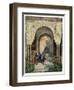 The Room of the Two Sisters in the Alhambra, Granada, 1853-Leon Auguste Asselineau-Framed Giclee Print