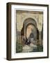 The Room of the Two Sisters in the Alhambra, Granada, 1853-Leon Auguste Asselineau-Framed Giclee Print