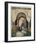 The Room of the Two Sisters in the Alhambra, Granada, 1853-Leon Auguste Asselineau-Framed Giclee Print