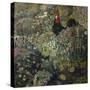 The rooster by Bernhard Dorotheus Folkestad-Bernhard Dorotheus Folkestad-Stretched Canvas