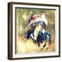 The Rooster-Arthur Melville-Framed Giclee Print