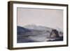 The Rope Bridge, Srinagar, Garhwal, Uttar Pradesh-Thomas & William Daniell-Framed Giclee Print