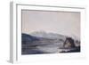 The Rope Bridge, Srinagar, Garhwal, Uttar Pradesh-Thomas & William Daniell-Framed Giclee Print