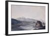 The Rope Bridge, Srinagar, Garhwal, Uttar Pradesh-Thomas & William Daniell-Framed Giclee Print