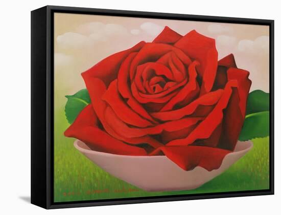 The Rose, 2004-Myung-Bo Sim-Framed Stretched Canvas