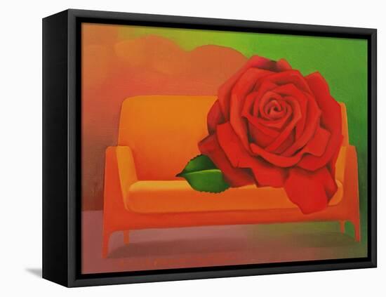 The Rose, 2004-Myung-Bo Sim-Framed Stretched Canvas