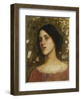 The Rose Bower-John William Waterhouse-Framed Giclee Print