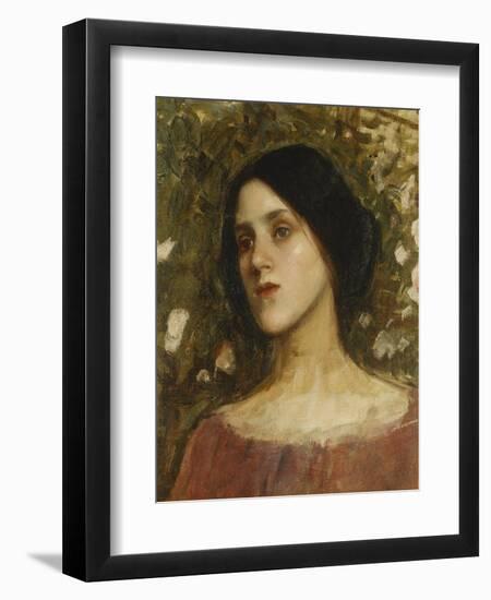 The Rose Bower-John William Waterhouse-Framed Giclee Print