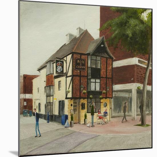 The Rose & Crown-Chris Ross Williamson-Mounted Giclee Print