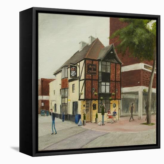 The Rose & Crown-Chris Ross Williamson-Framed Stretched Canvas